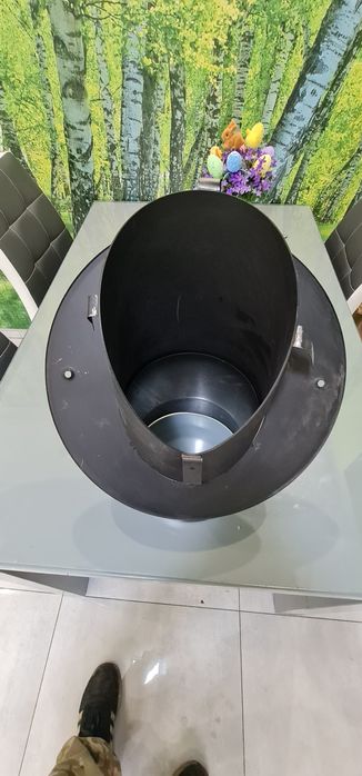 Wkładka kątowa kominowa 45 stopni 200mm