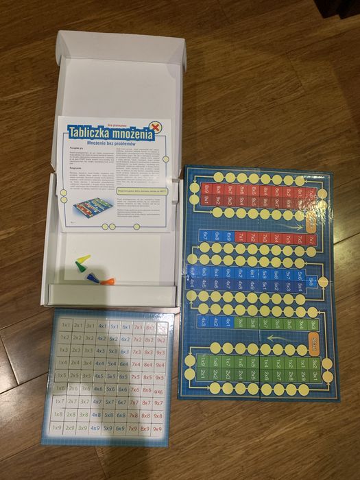 Gra planszowa tabliczka mnożenia