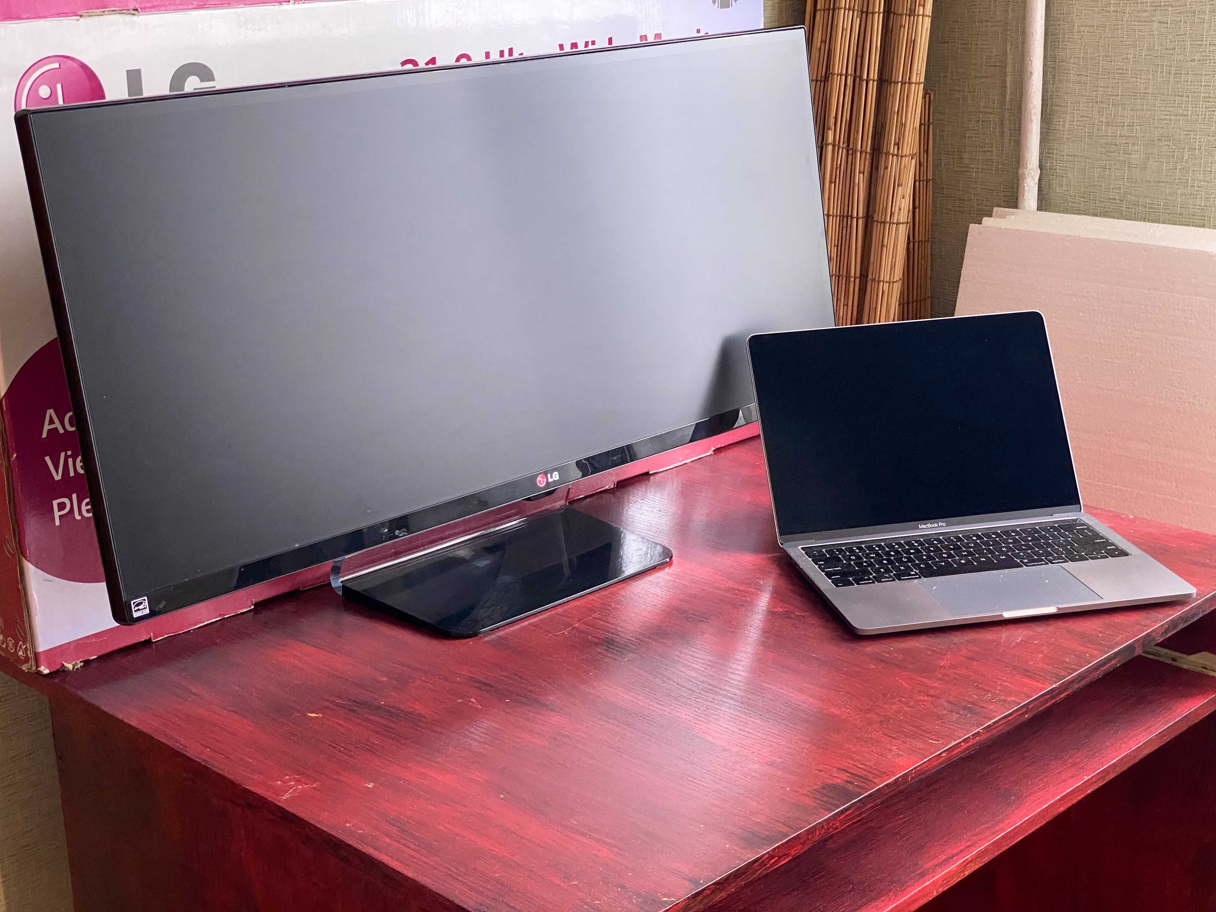 IPS 34" 21:9 UltraWide Широкоугольный прямой LG дисплей для MacBook