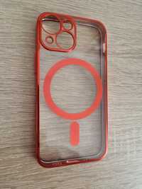 Etui Tel Protect Magsafe Luxury Case do Iphone 13 Mini Czerwony
