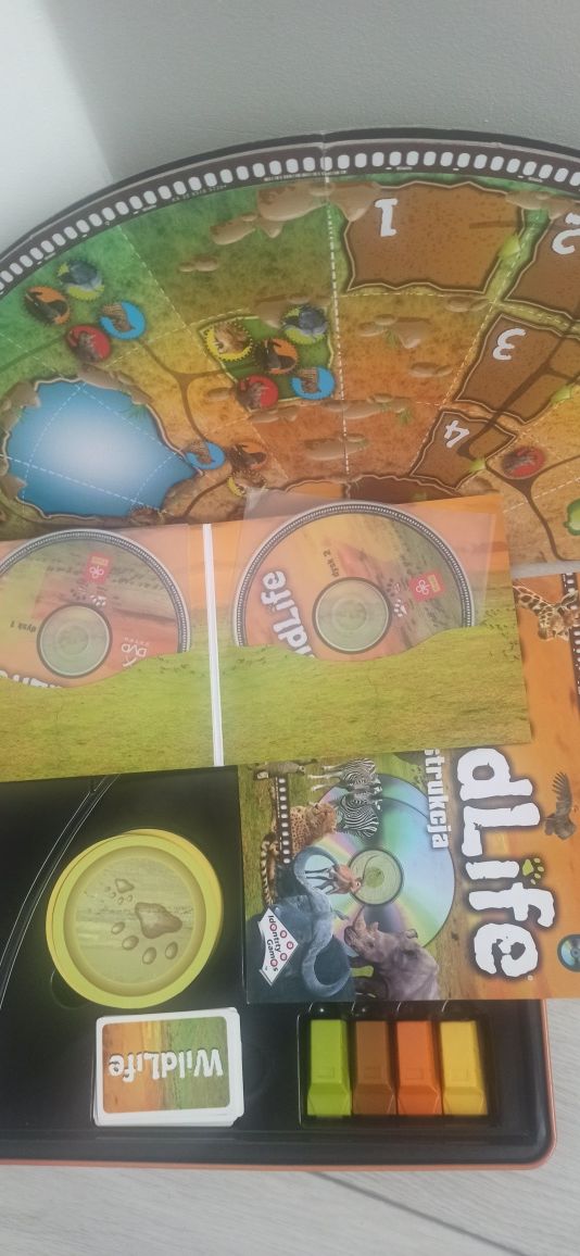 Gra Wild Life z płytami DVD