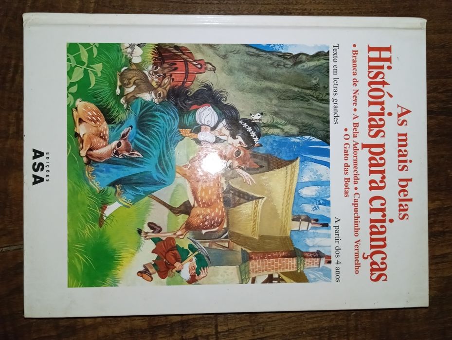 Livro Infantil Vintage "As Mais Belas Histórias Para Crianças"