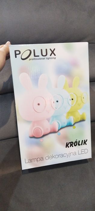 lampka led królik na prąd dekoracja prezent gwiazdka