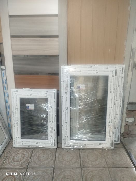 Нове вікно 3 камерний профіль відкривання і нахил