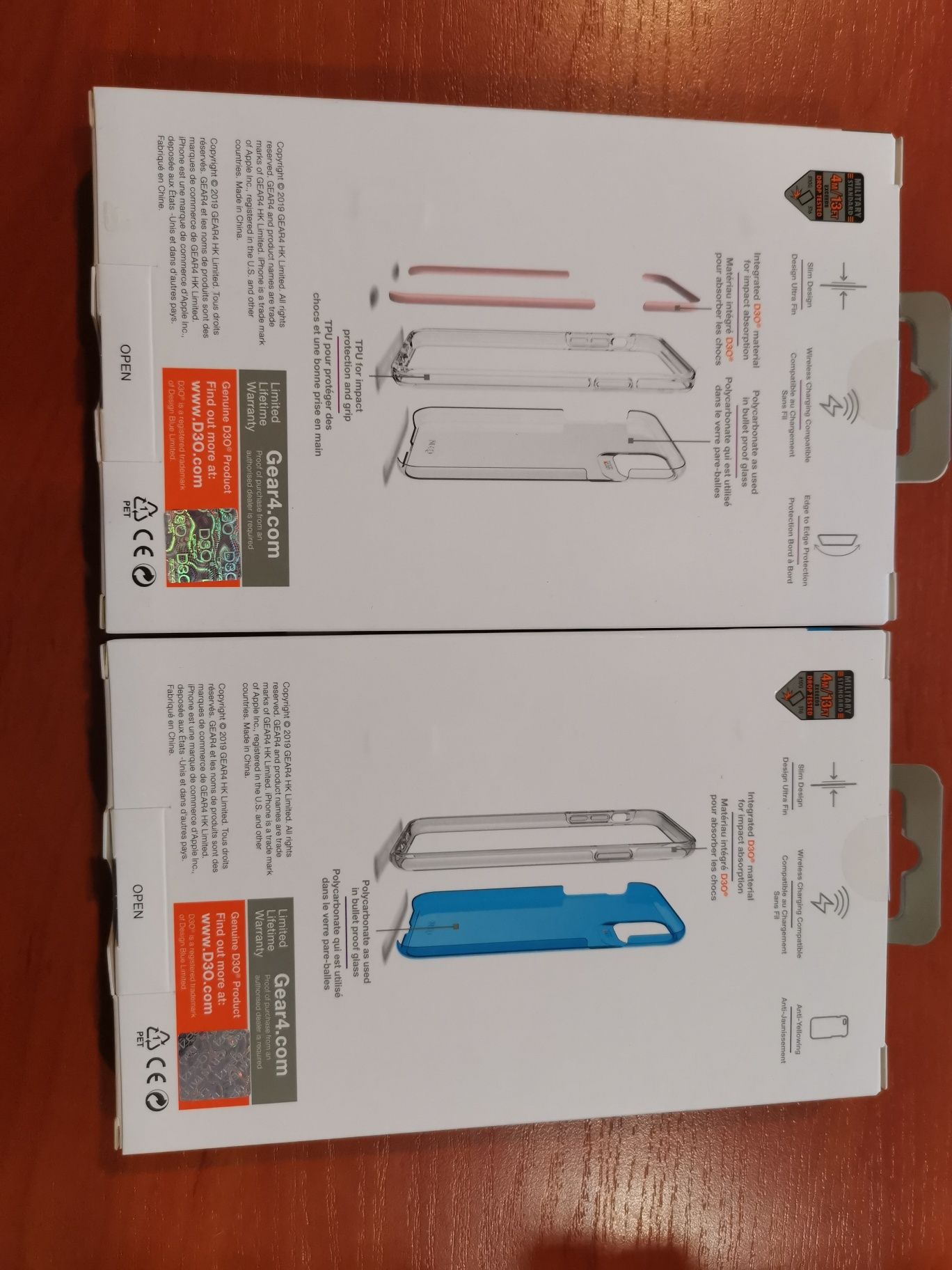 Komplet 2 sztuk etui plecki case Gear4 do Apple iPhone 11 pro max