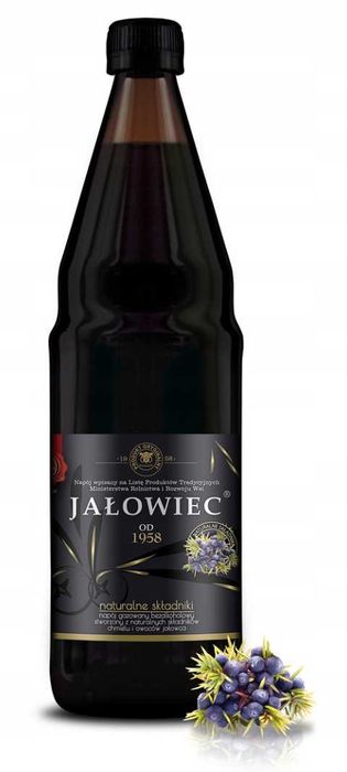 napój jałowiec zdrowotny naturalny pasteryzowany duninex 700 ml