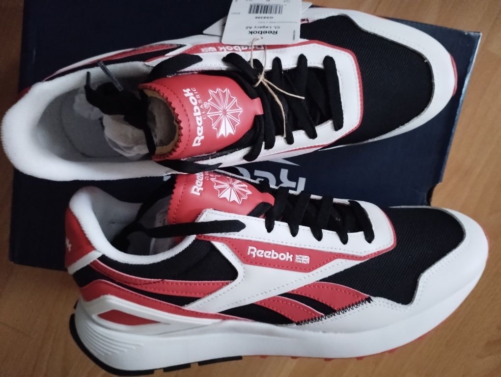 Buty męskie skórzane Reebok duży rozmiar