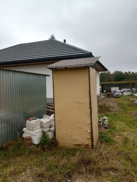 Wychodek WC toaleta na budowę, do ogrodu w krzaki zamykana od środka;)
