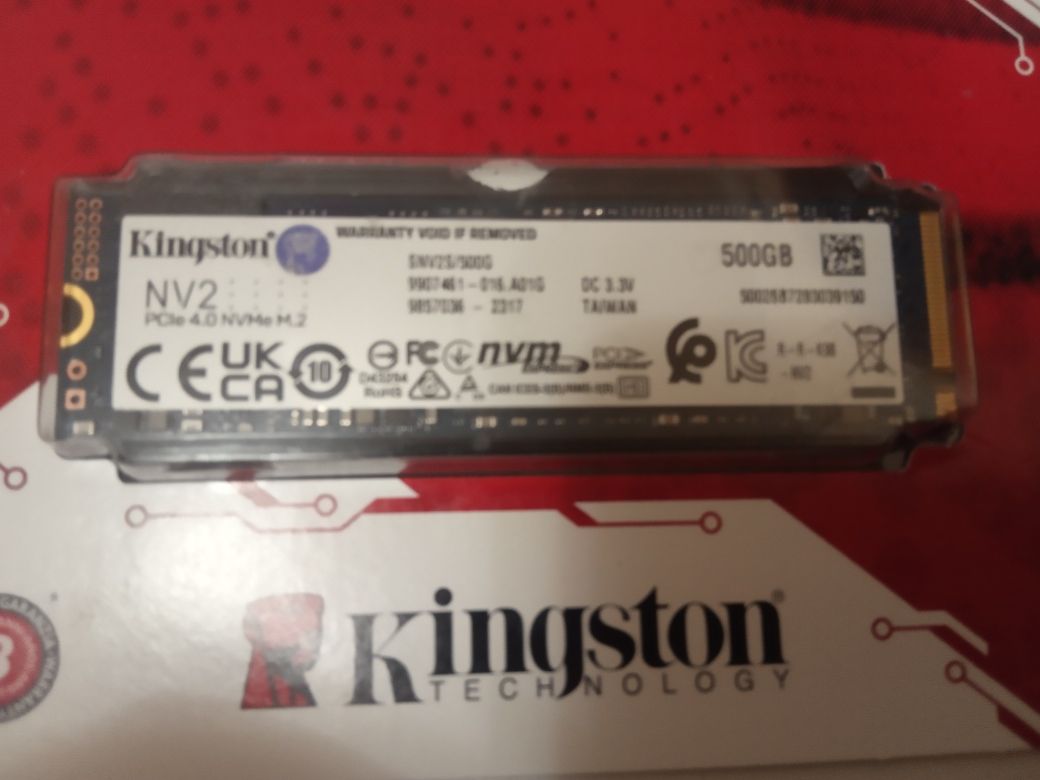 SSD накопитель Kingston M.2 2280 SNV2S/500G