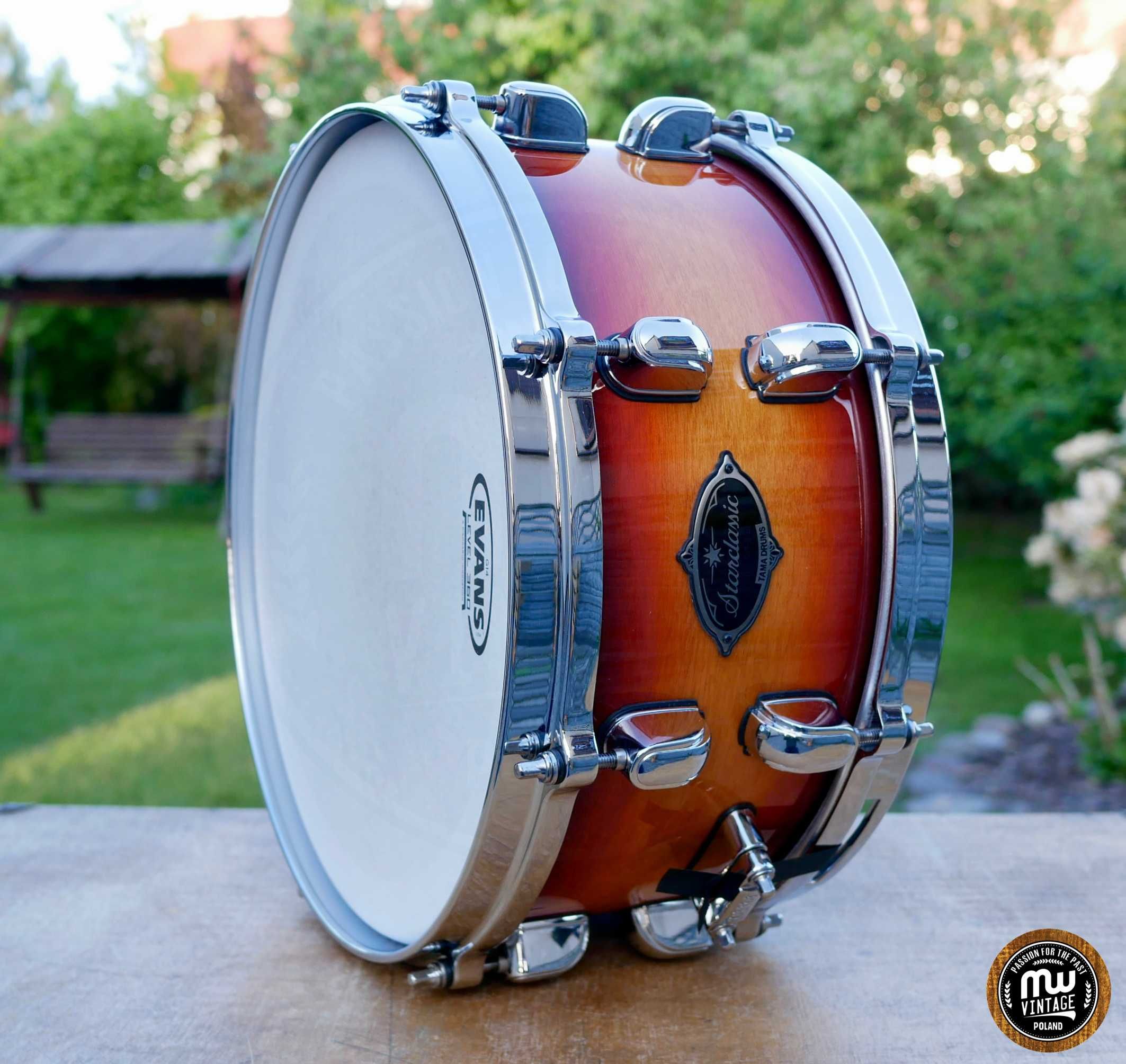 Werbel Tama Starclassic Bubinga/Birch 13" x 6" Tri-Burst Tobbaco ‼️