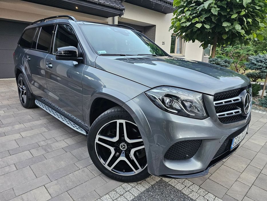Mercedes-Benz GLS Salon Polska, Serwis ASO, 2xPanorama, Radar, Stan Perfekcyjny, Bezwyp