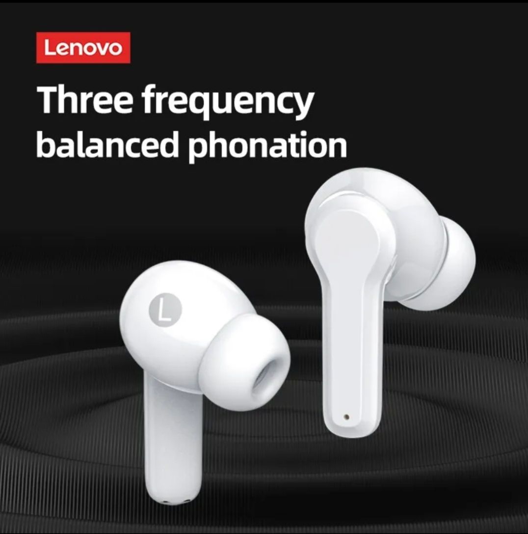 [NOVO] Lenovo-LP1S Redução de Ruído Fones de Ouvido com Microfone