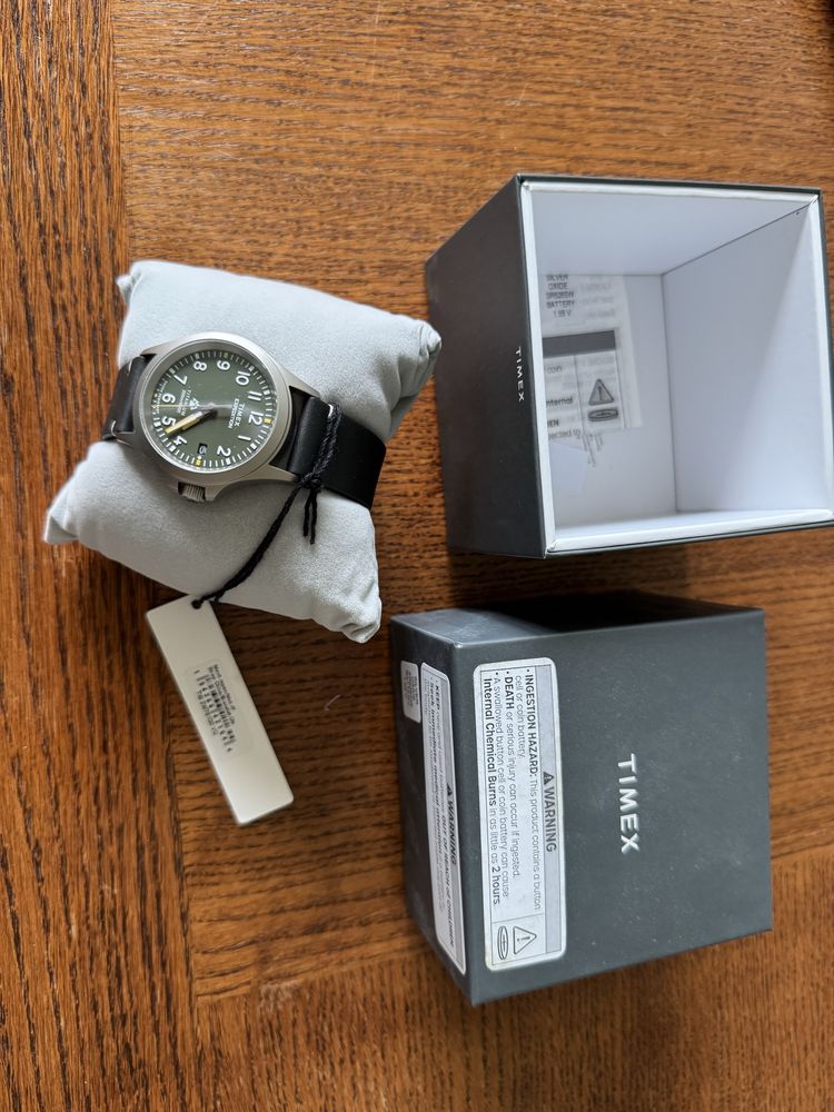 Zegarek Timex Expedition TW2W78100 – Nowy, Tytanowy Field Watch