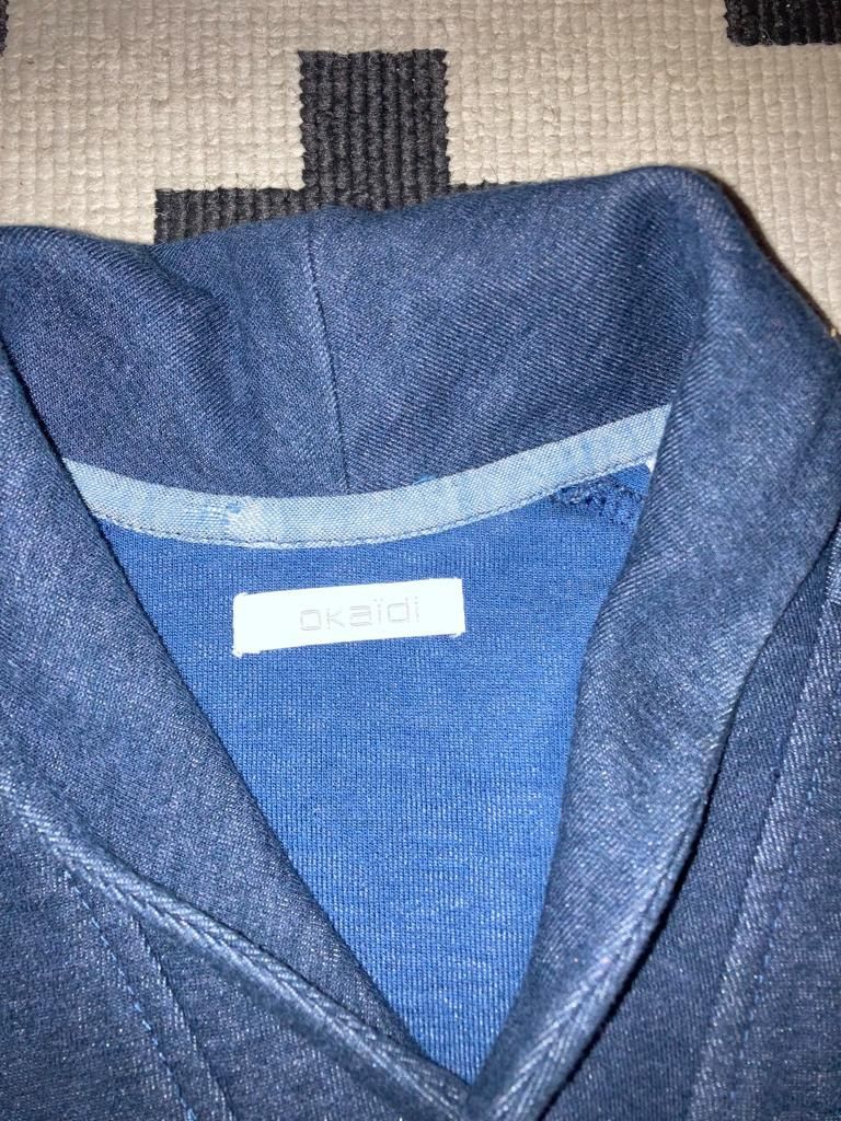 Okaidi elegancki komplet chłopiec spodnie 110 / sweterek 128