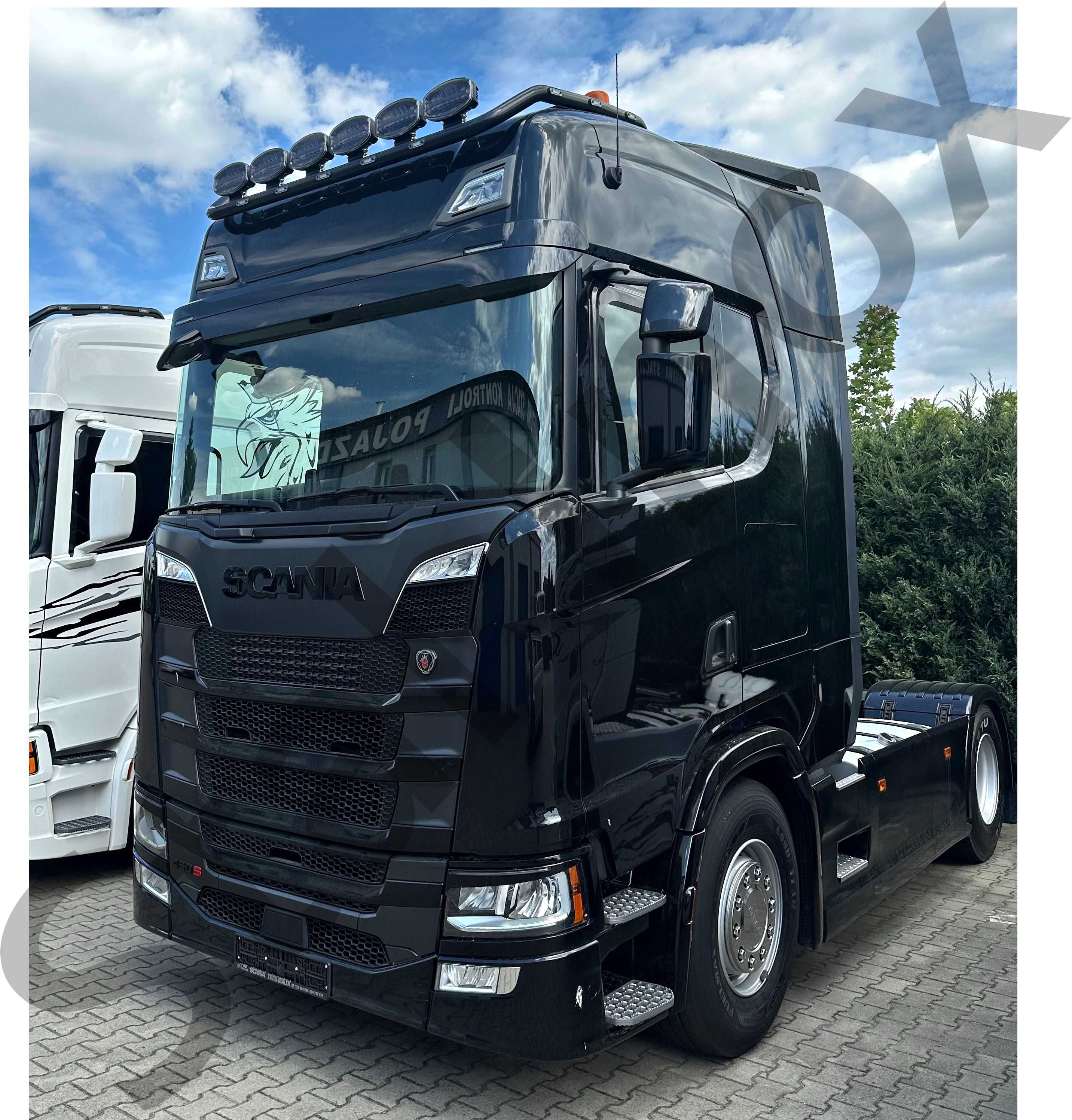 Orurowanie górne Scania Next Generation oświetlenie LED