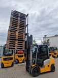 Jungheinrich DFG 425 Wózek Widłowy DIESEL 2.5T Waga 5sekcji Pozycjoner
