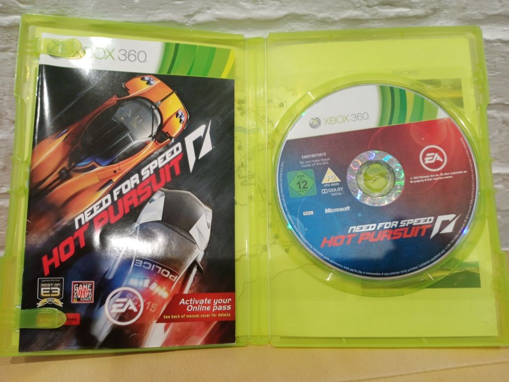 Gra Xbox 360 Need for speed hot pursuit