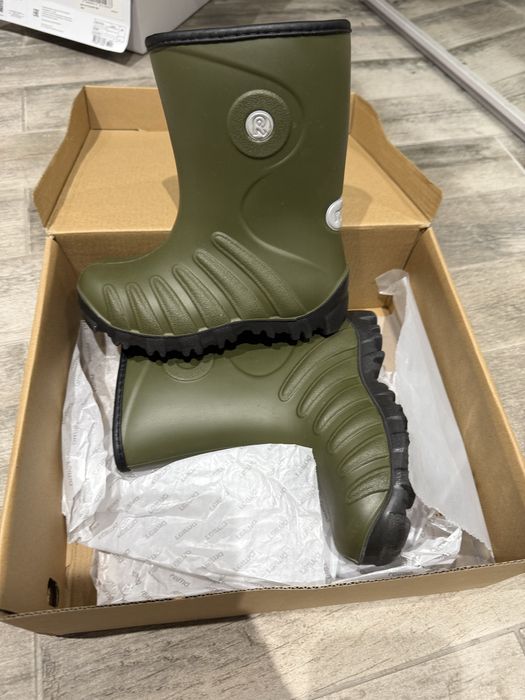 Гумові утеплені чоботи Reima 27/28 розмір