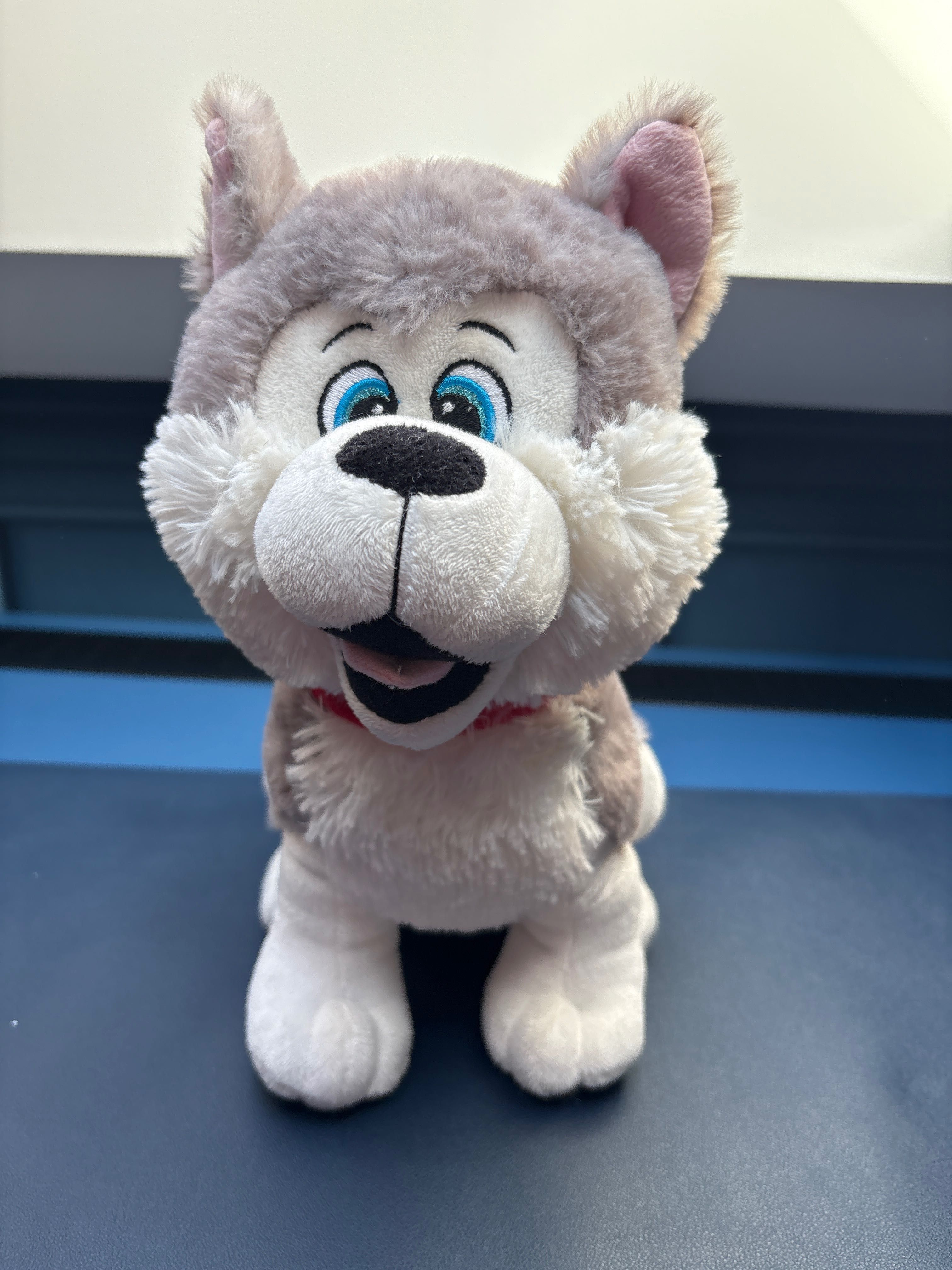 Husky maskotka z dźwiękiem