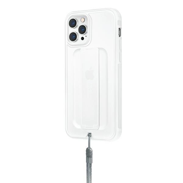 Etui Ochronne Uniq Heldro iPhone 12 Pro Max Biel - Antybakteryjne