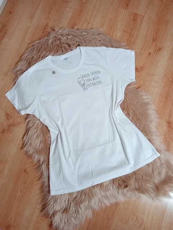 Nowy z metką t-shirt damski marki Port & Company rozmiar L/40
