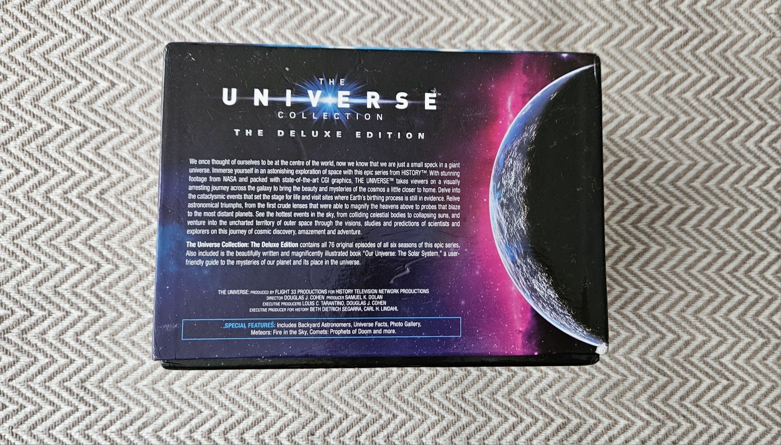 Nowy zestaw 23 Płyty DVD i ksiązka The Universe Collection The Deluxe