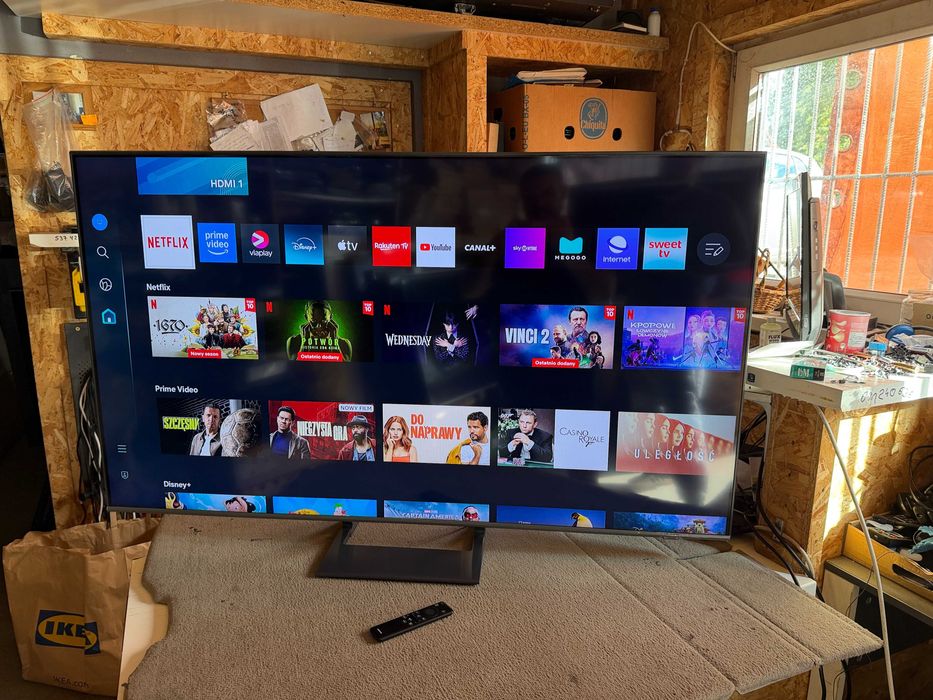 Telewizor Samsung QE55Q67B 55 Cali 4K Smart TV QLED DVBT2 Xbox 2022r