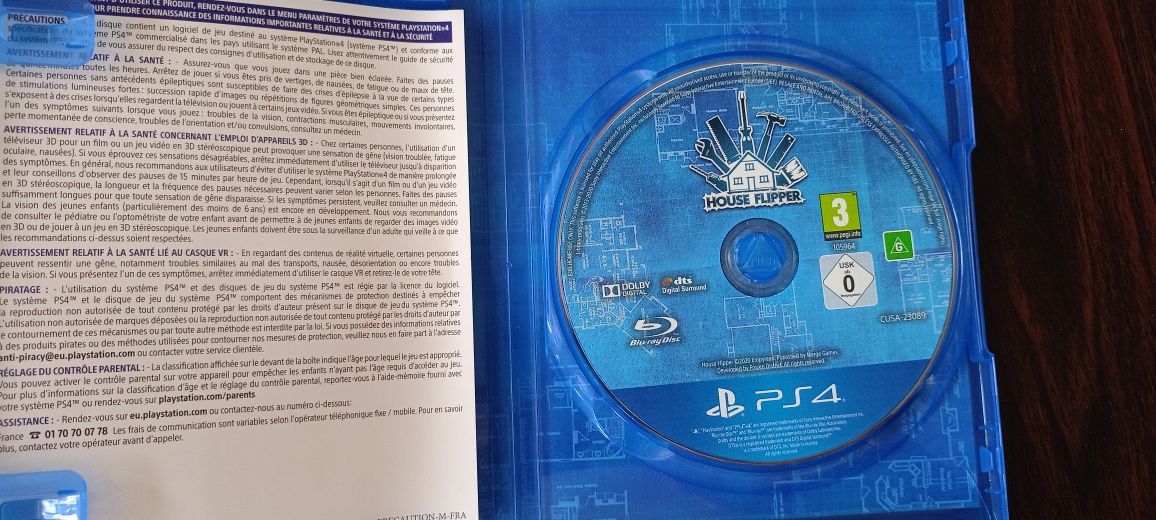 2 gry na Ps4 The Crew 2 House Flipper