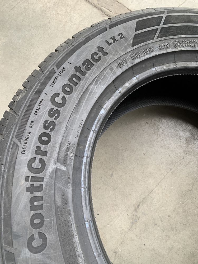 (4шт) нові 215/65R16 Continental CrossContact LX2 (98H) всесезонні