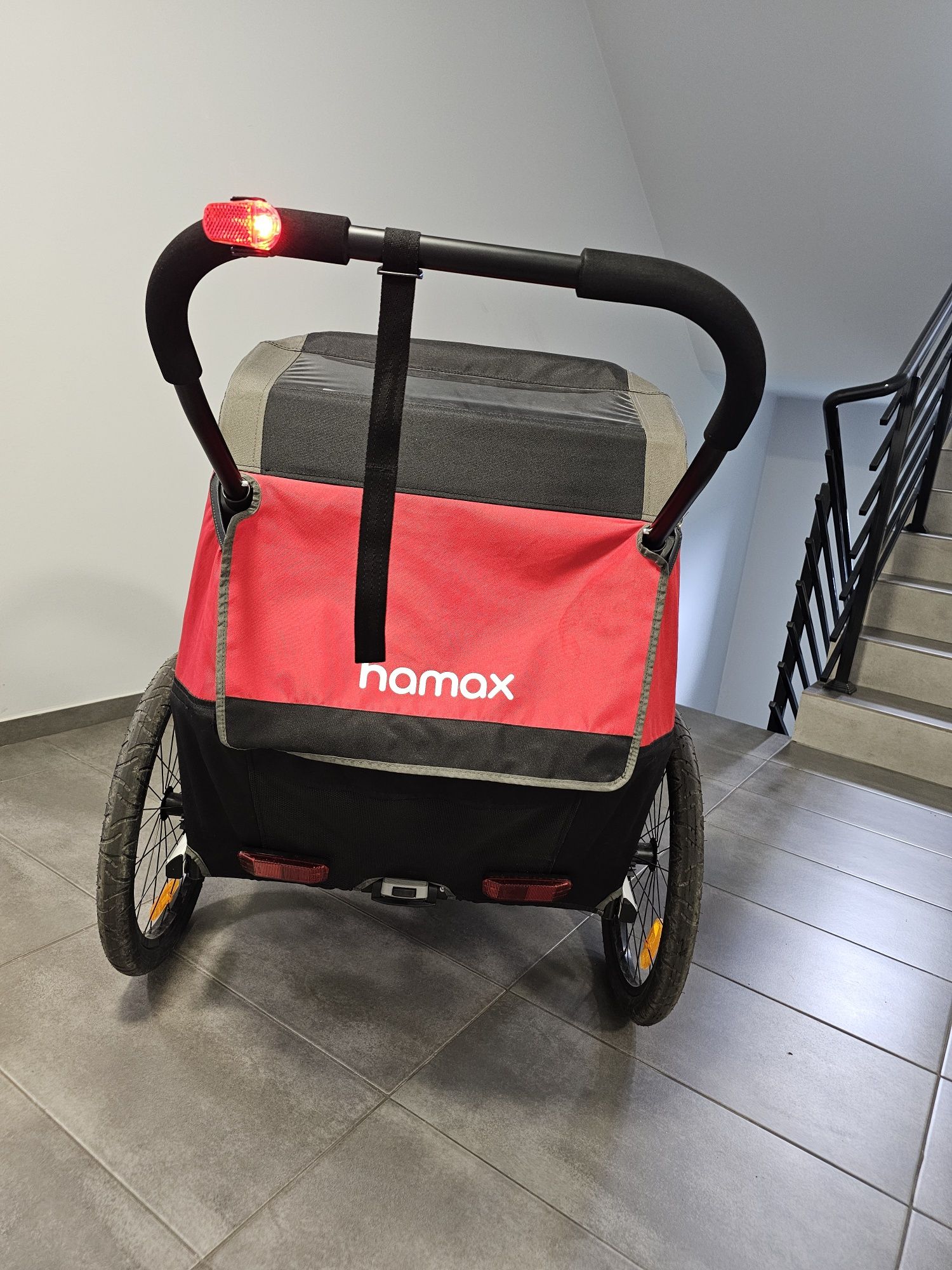 Hamax Ixplorer przyczepka rowerowa/ wózek dla dziecka