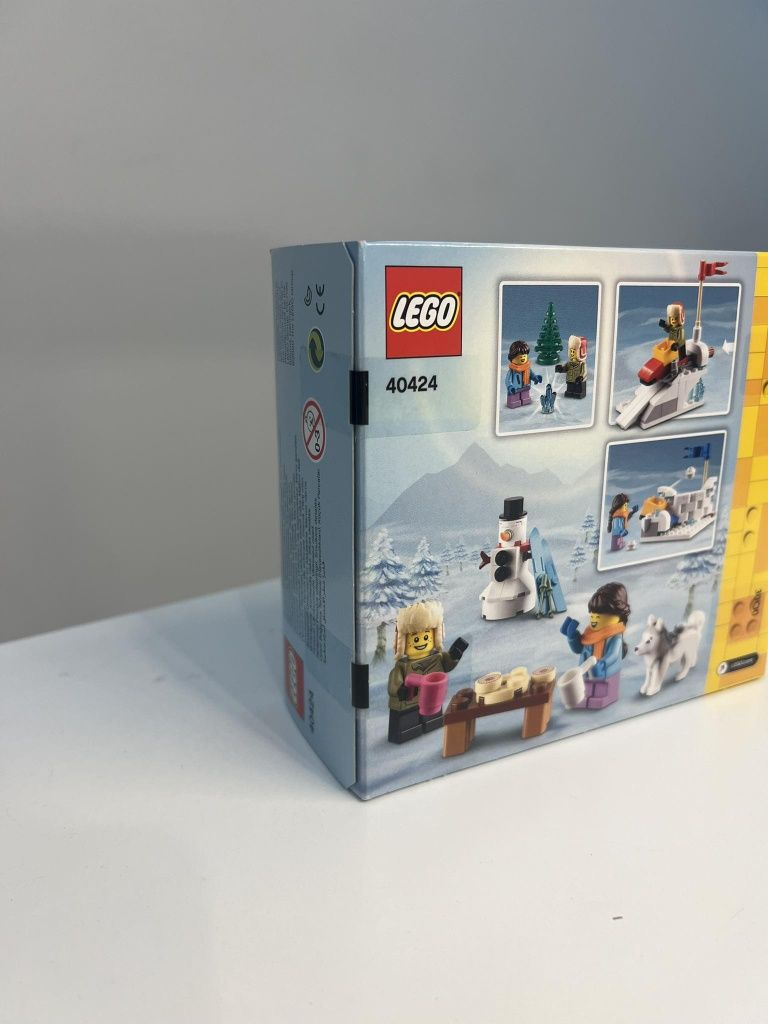 LEGO 40424 Zimowa bitwa na śnieżki Creator nowy