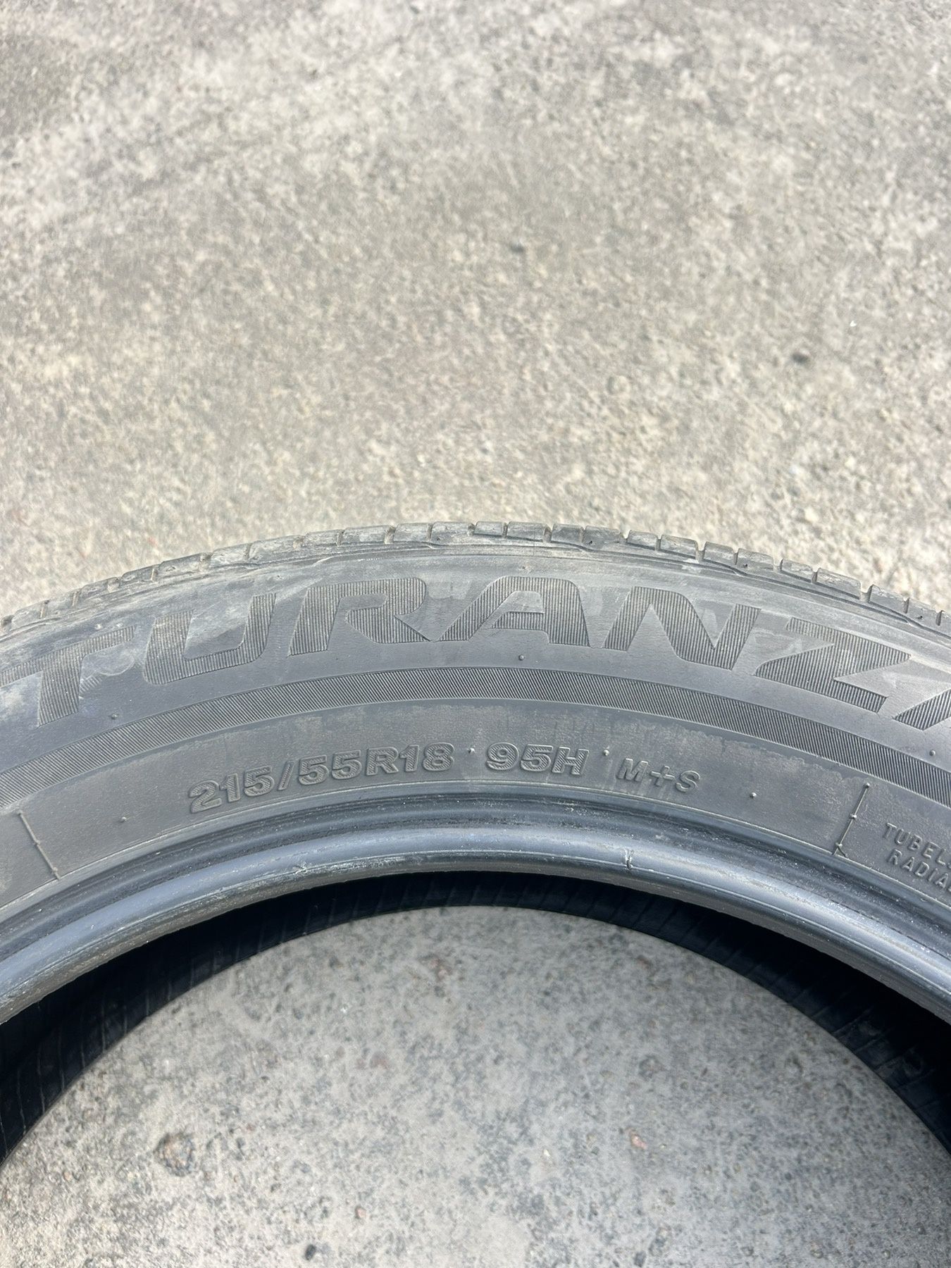 Резина, шины Bridgestone Turanza 215×55×18