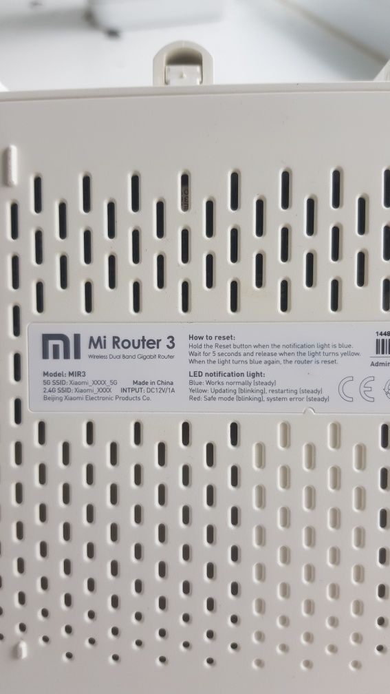 Wi-fi роутер Xiaomi (Mi Router 3) AC1200