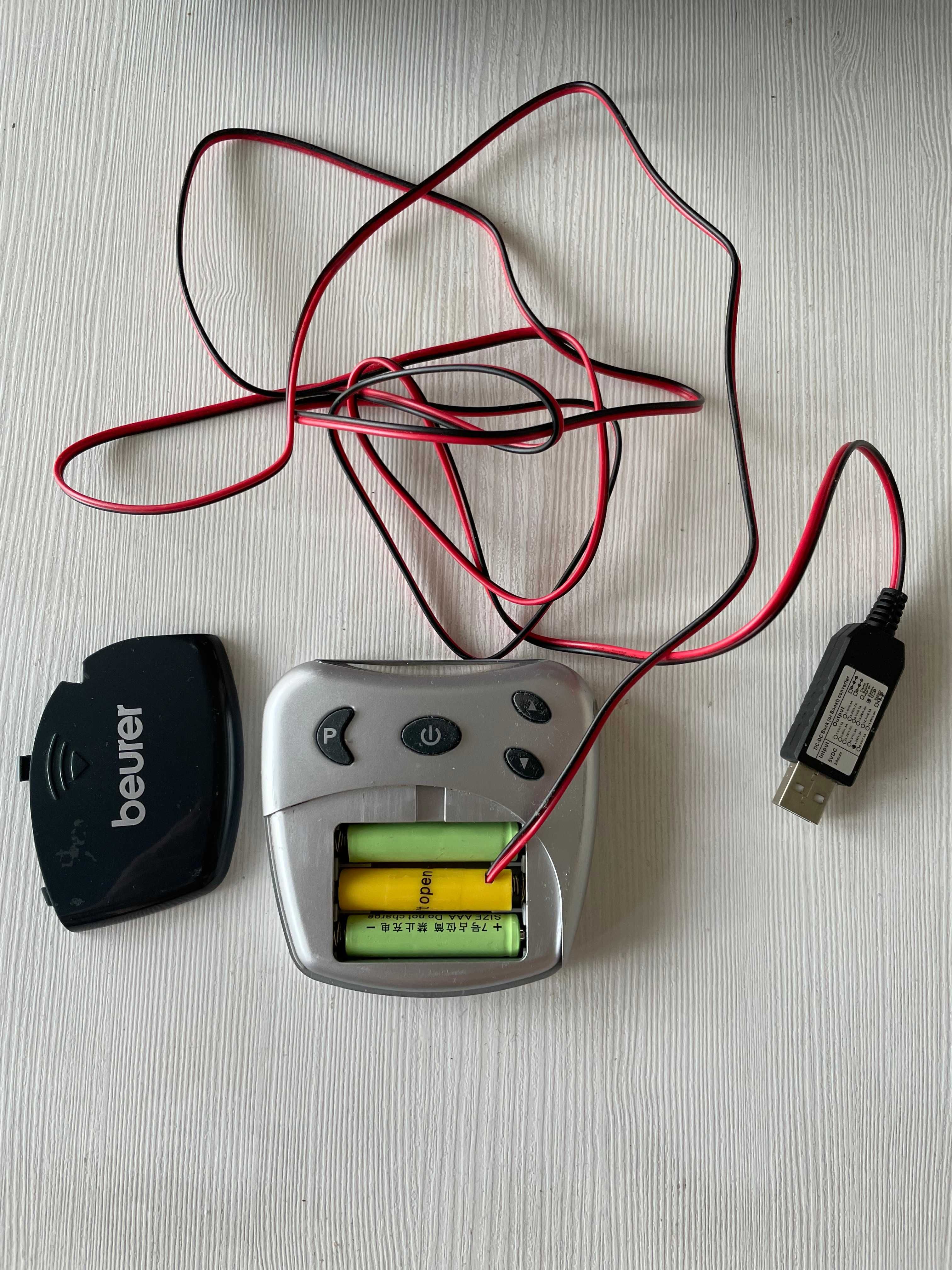 Pas do elektrostymulacji mięśni brzucha + eliminator baterii