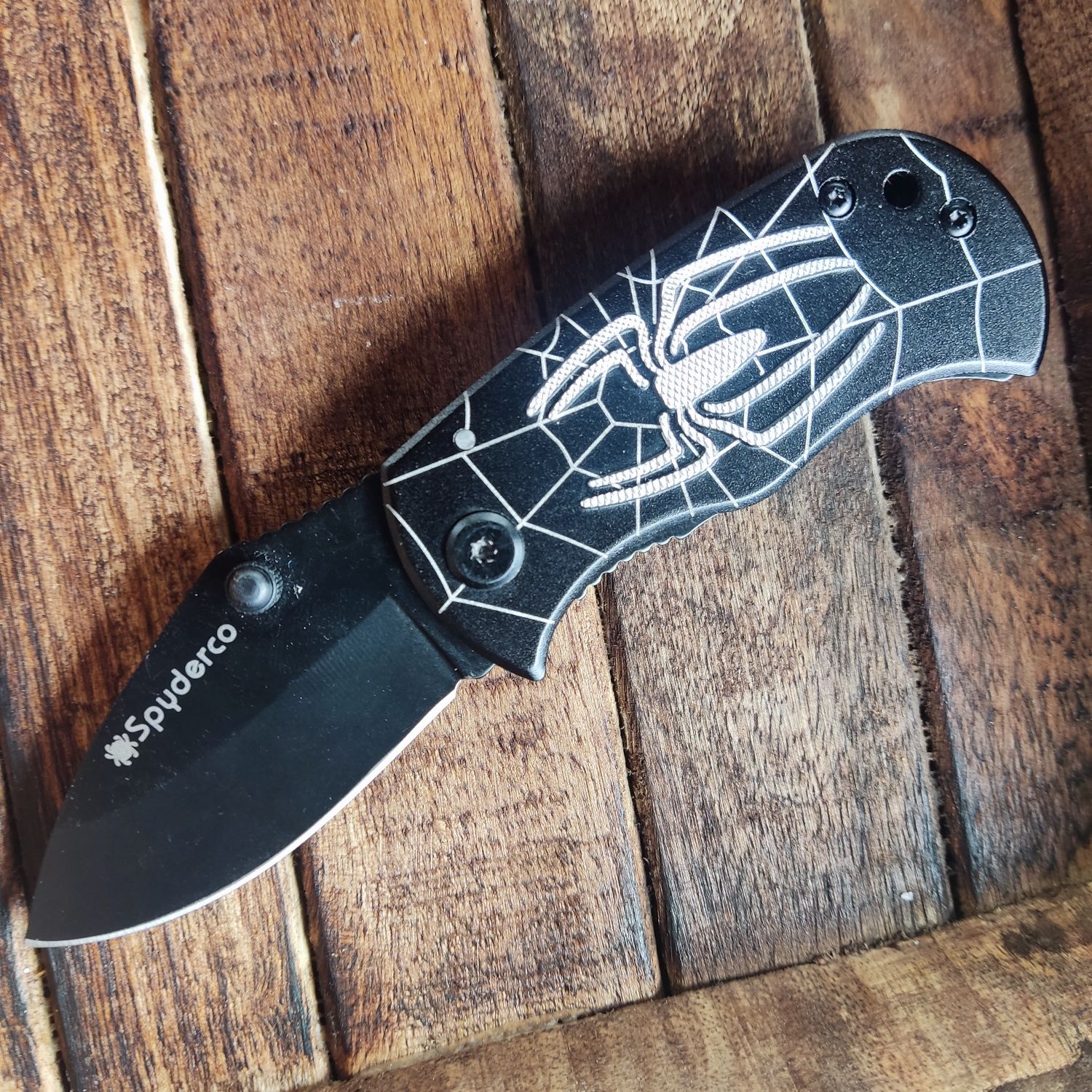 Nóż scyzoryk spyderco blokada Liner-Lock SPIDER OX5