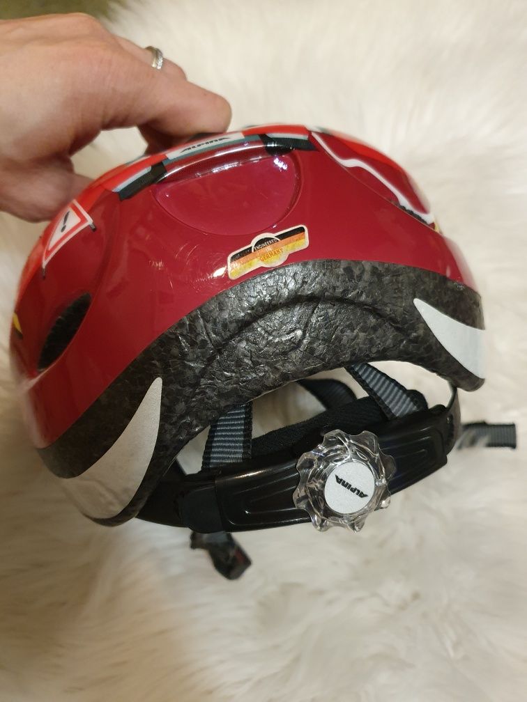 Kask Alpina  na rower hulajonge obwód 46-51 na ok 12-18 mcy