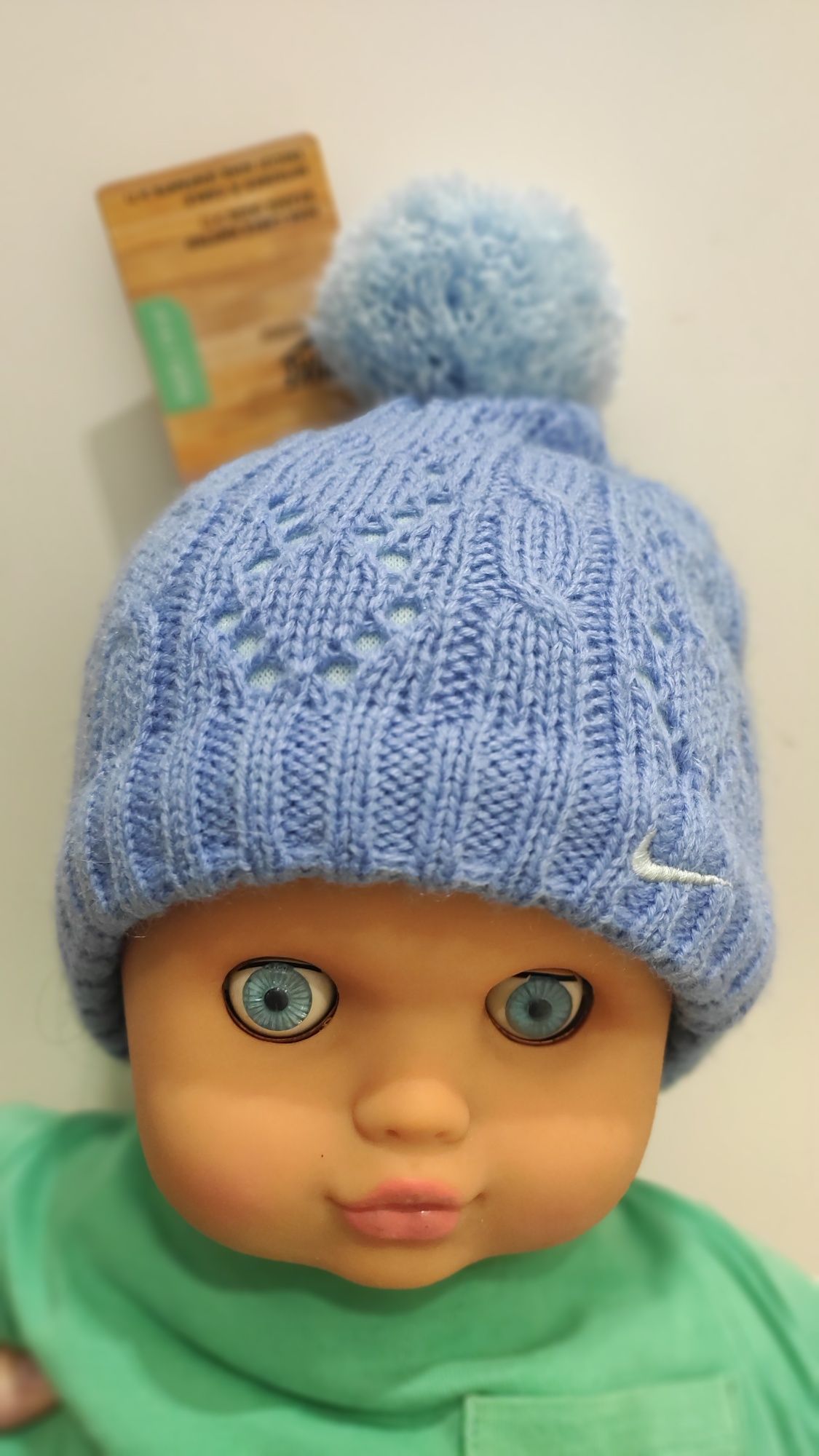 NOWA ciepła czapka, czapeczka NIKE r. na ok 46cm