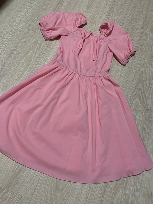 Рожеве плаття міні