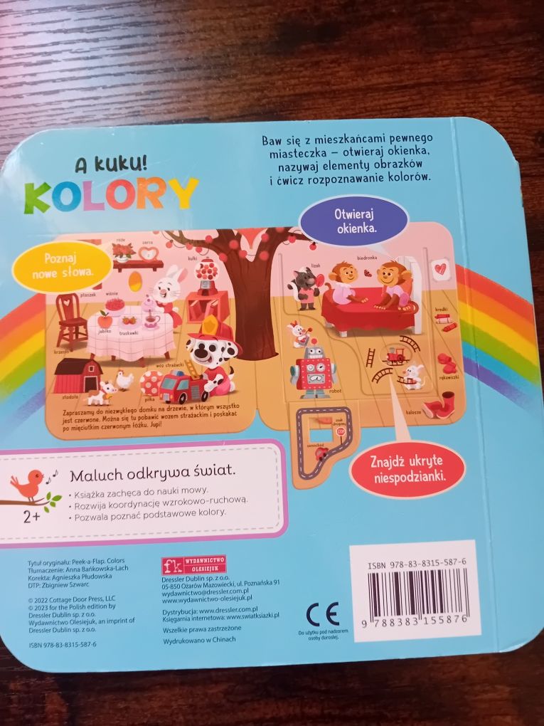 Książki dla 2-latka Elementarz i kolory