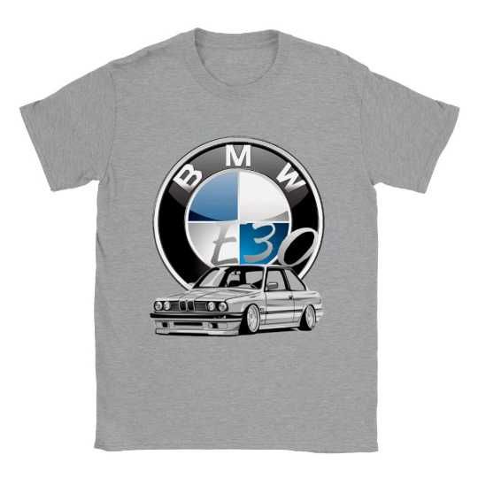 T-shirt 100% Algodão BMW E30