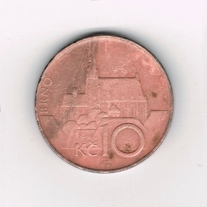 Moneta z Czech - 10 koron - 1995 rok