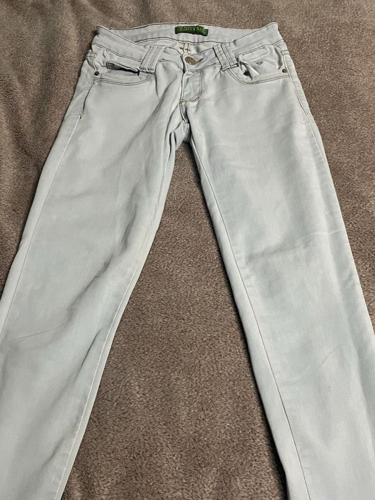Spodnie jeansy damskie 34 36 xs s