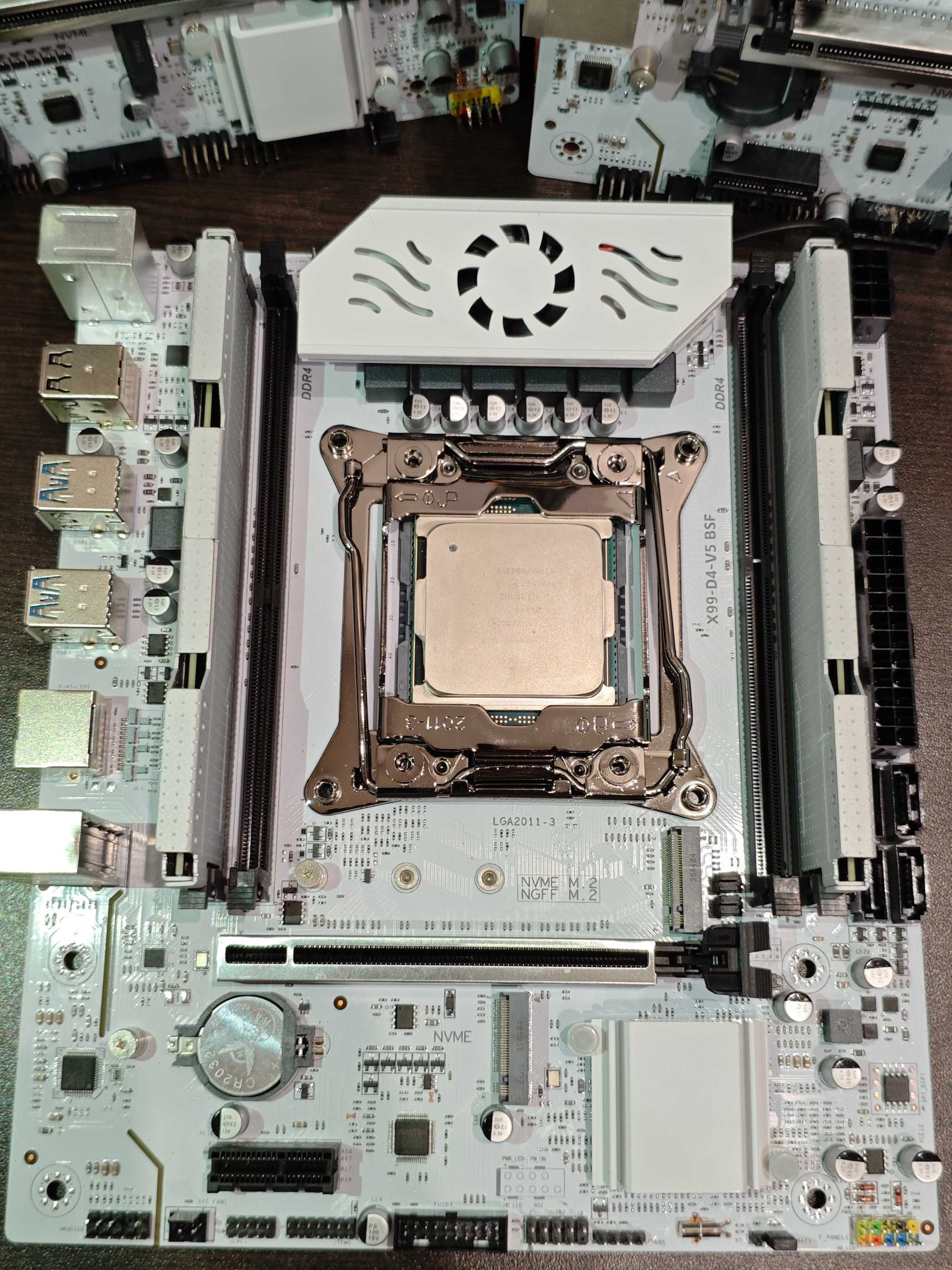Комплект 2011v3 X99 D4 + 2620v3 + кулер/TPM 2 2640в4 2660v4/ 16Gb DDR4