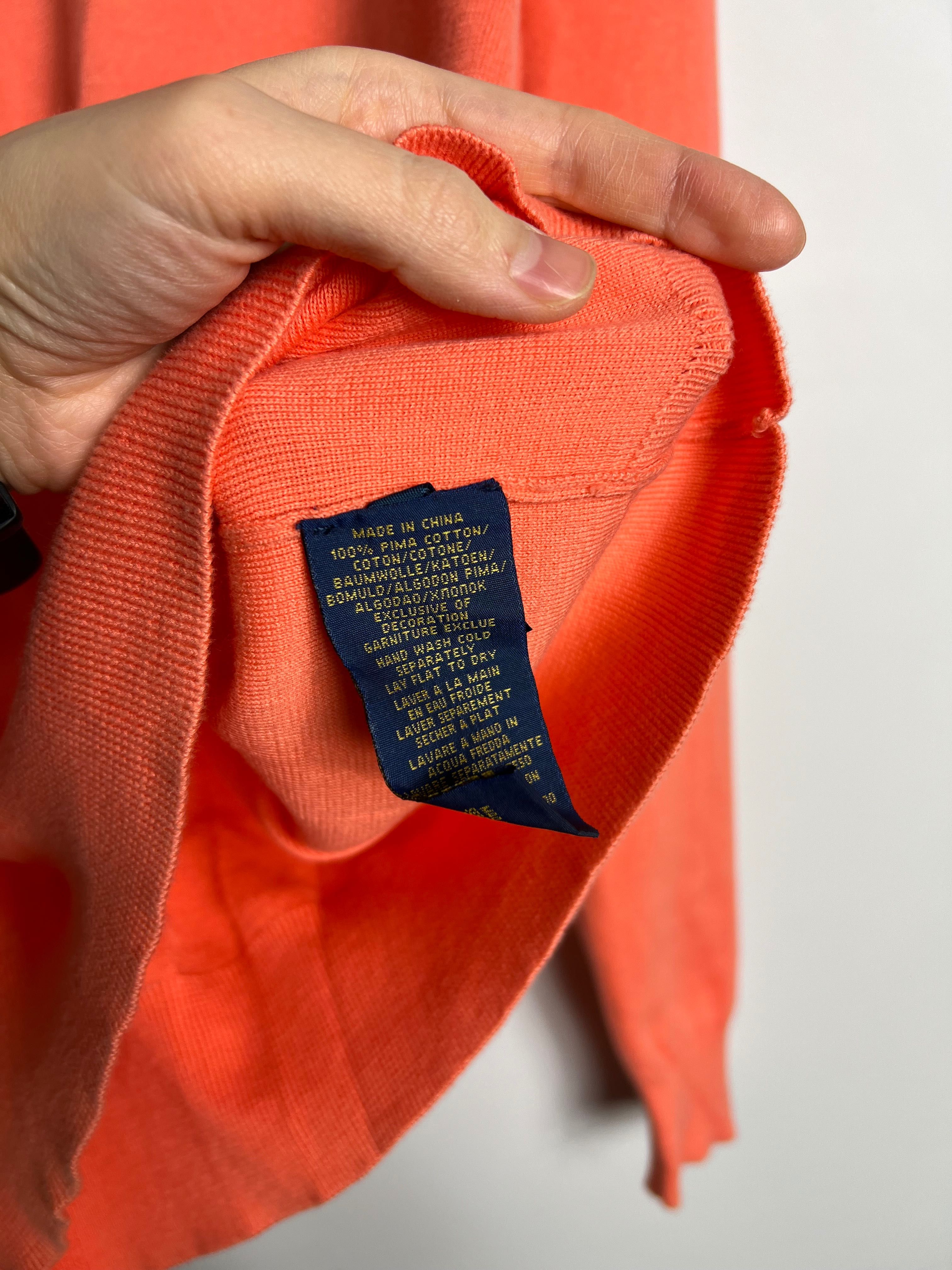 Sweter Polo Ralph Lauren 100% Pima Cotton nowa kolekcja