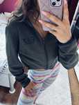 Bluza emporio armani khaki oryginalna s m sportowa napis logo tumblr