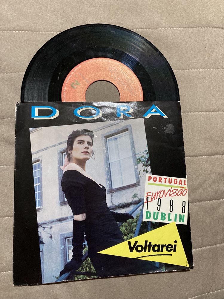 Dora Voltarei Single Eurovisao 1988