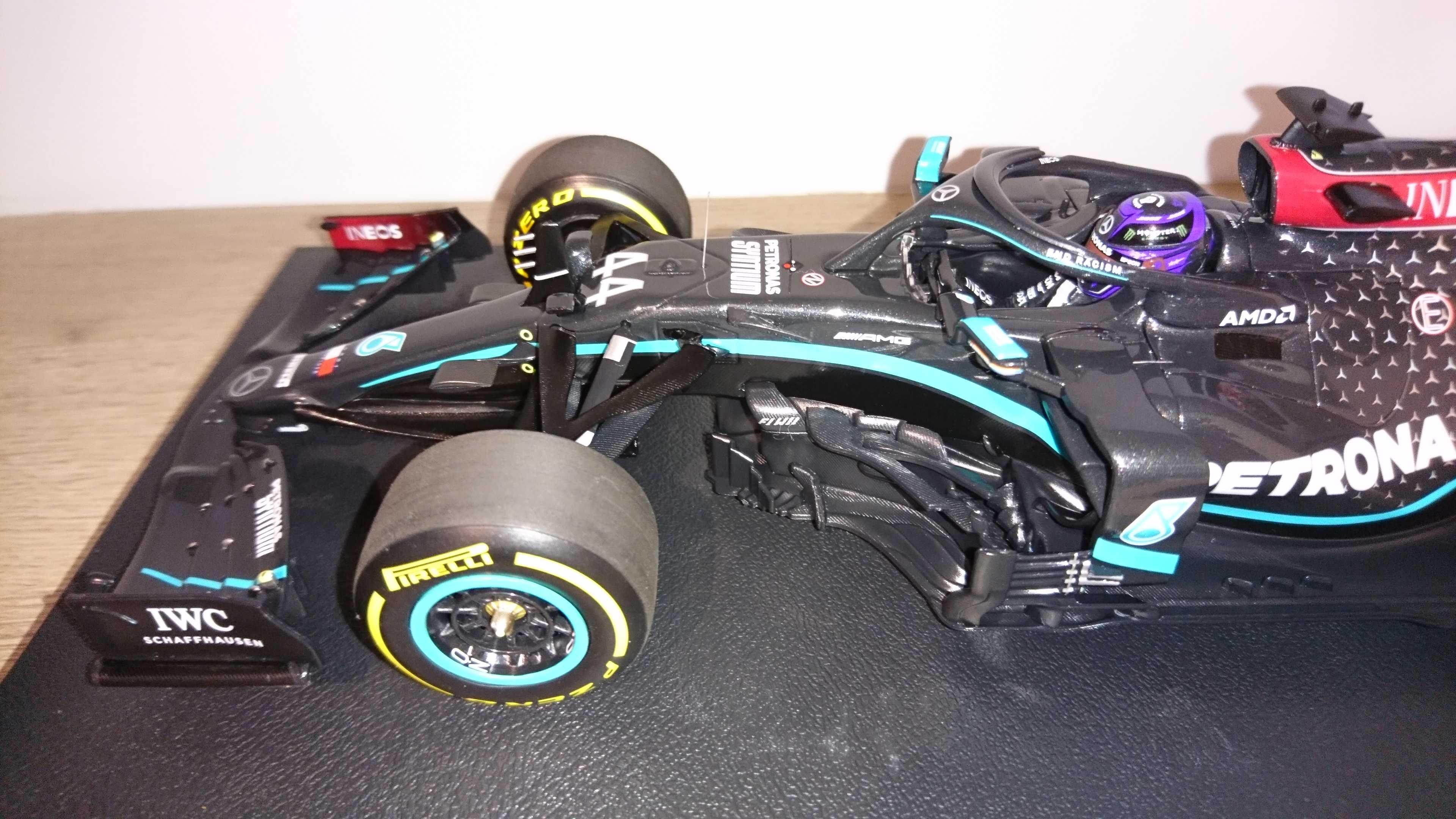 Model 1:18 Diecast, F1, Lewis Hamilton, Mercedes W11 + GABLOTKA