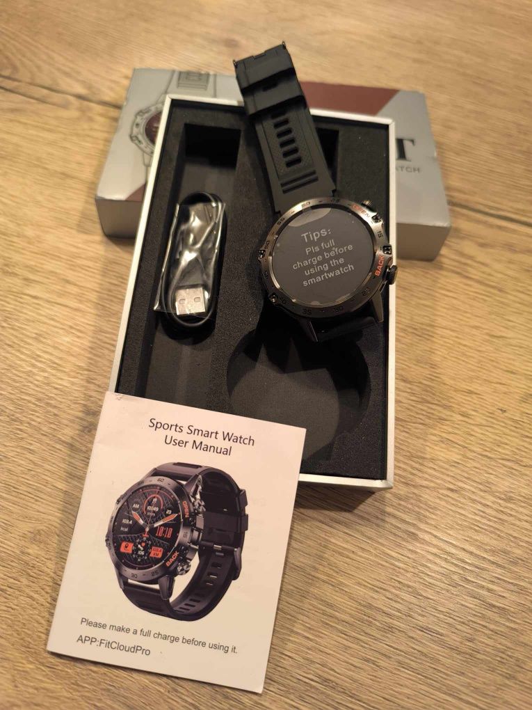 Smartwatch zegarek duży nowy