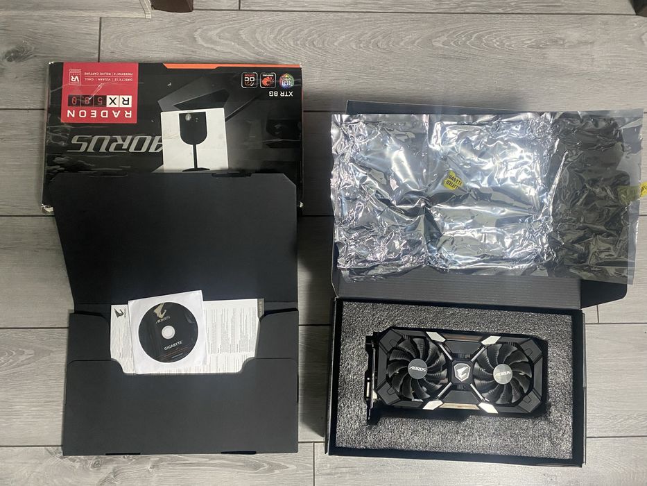 Видеокарта AORUS Radeon Rx580 8gb