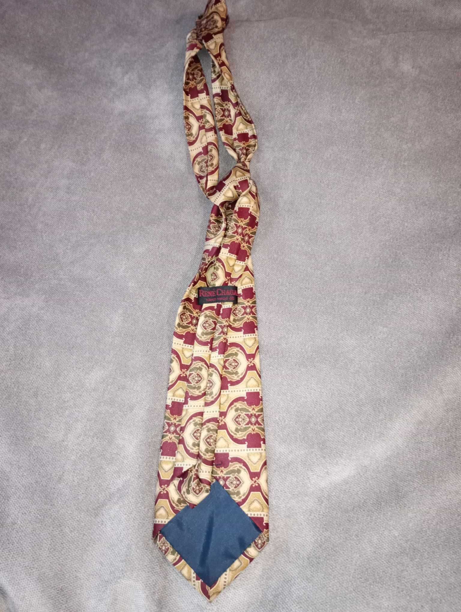 vintage PRL krawat